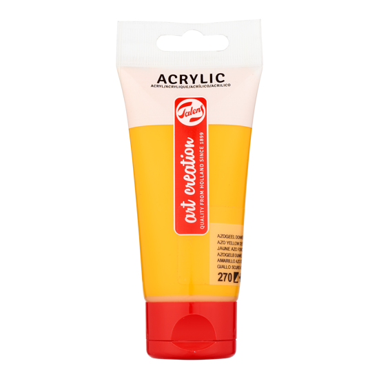 Acrylverf Talens 75ml azogeel donker