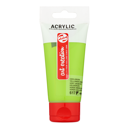 Acrylverf Talens 75ml geelgroen