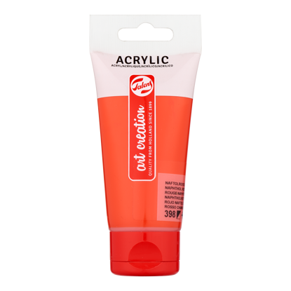 Acrylverf Talens 75ml naftolrood licht