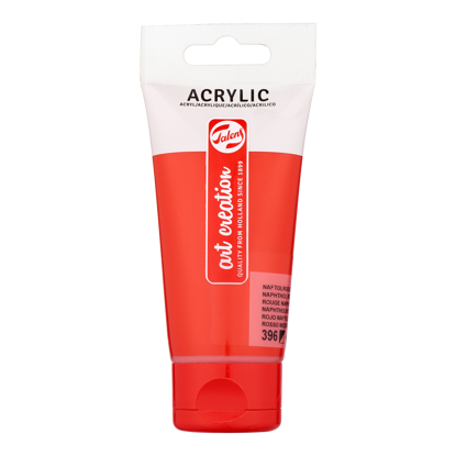 Acrylverf Talens 75ml naftolrood middel