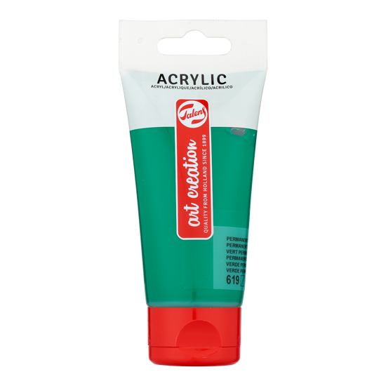 Acrylverf Talens 75ml perm. groen donker