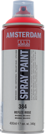 Acrylverf  spuitbus reflexroze