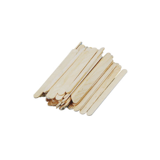 Rayher knutselhoutjes, 110 x 11 mm, naturel, 72 stuks in zakje, 6121731