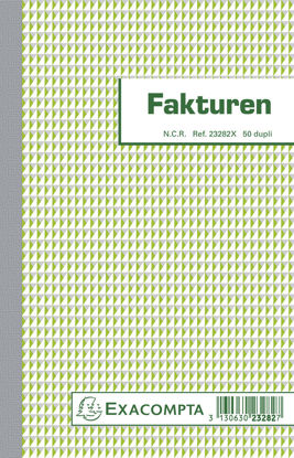 Facturen 21x13,5 (2-voud)