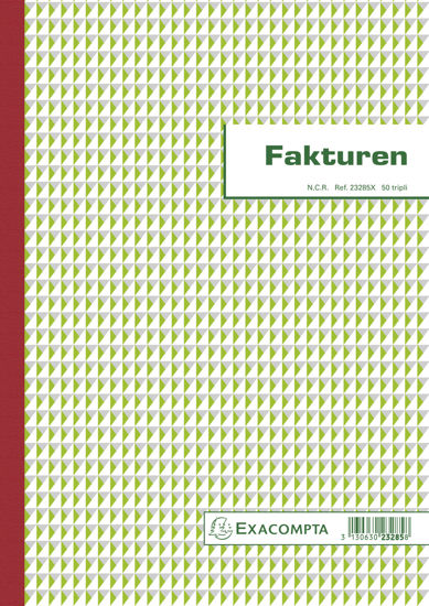 Facturen 29,7x21cm (3-voud)