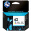 HP inktcardridge 62 3-color, 4,5ml 