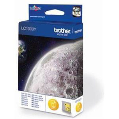 Brother inkt LC1000Y geel