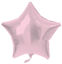 folieballon ster pastelroze