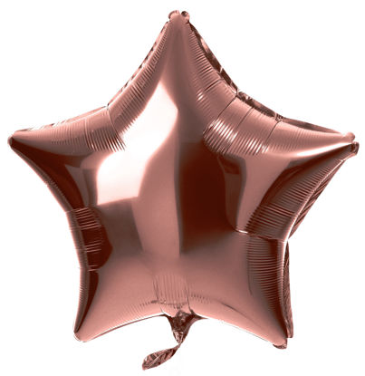 folieballon ster brons