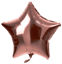 folieballon ster brons
