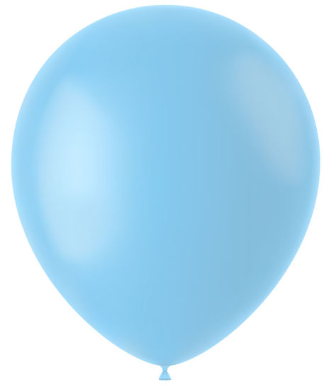 Ballonnen lichtblauw