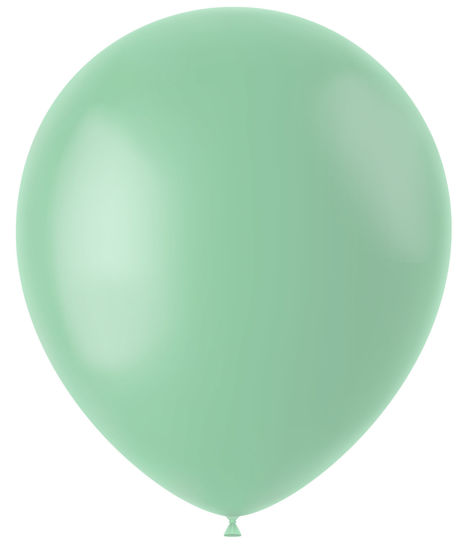Ballonnen muntgroen