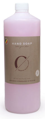 Vloeibare handzeep derma roze 1 liter