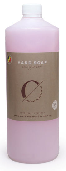 Vloeibare handzeep derma roze 1 liter