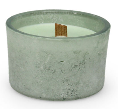 Kaars mini geparfumeerd steen eucalyptus