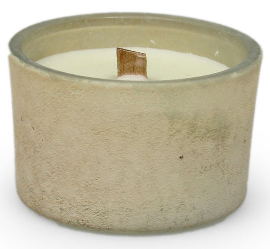 Kaars mini geparfumeerd steen vanilla