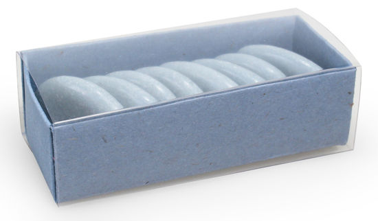 Silver Blue regeldoosje 12 stuks