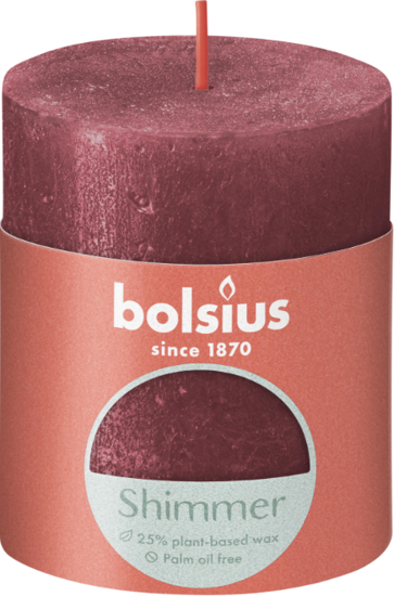 Stompkaars shimmer 80/68 rood