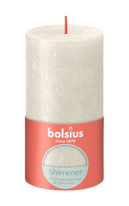 Stompkaars shimmer 130/68 ivoor