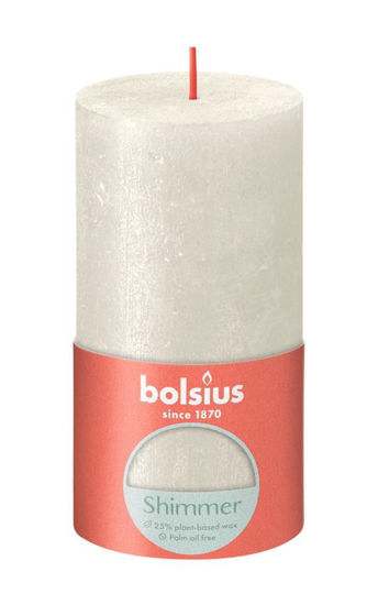 Stompkaars shimmer 130/68 ivoor