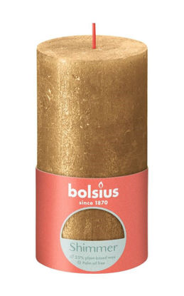 Stompkaars shimmer 130/68 goud