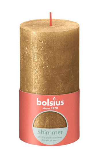 Stompkaars shimmer 130/68 goud