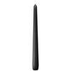 Gotische kaars Bolsius zwart, 240mm x Ø23mm, 7h