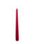 Gotische kaars Bolsius rood, 240mm x Ø23mm, 7h