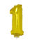 Folieballon cijfer 1 goud 41 cm